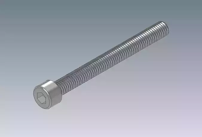 M8x80 - M8x80x55 - M8x80x65 Socket Head DIN 912 Standard Bolts 