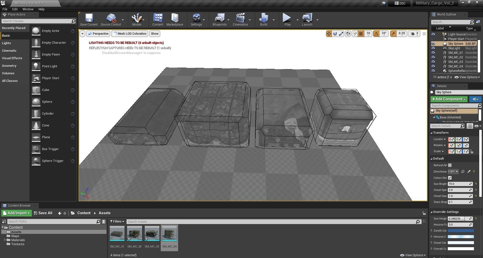 Military Cargo Vol 2 Low-poly 3D model_8