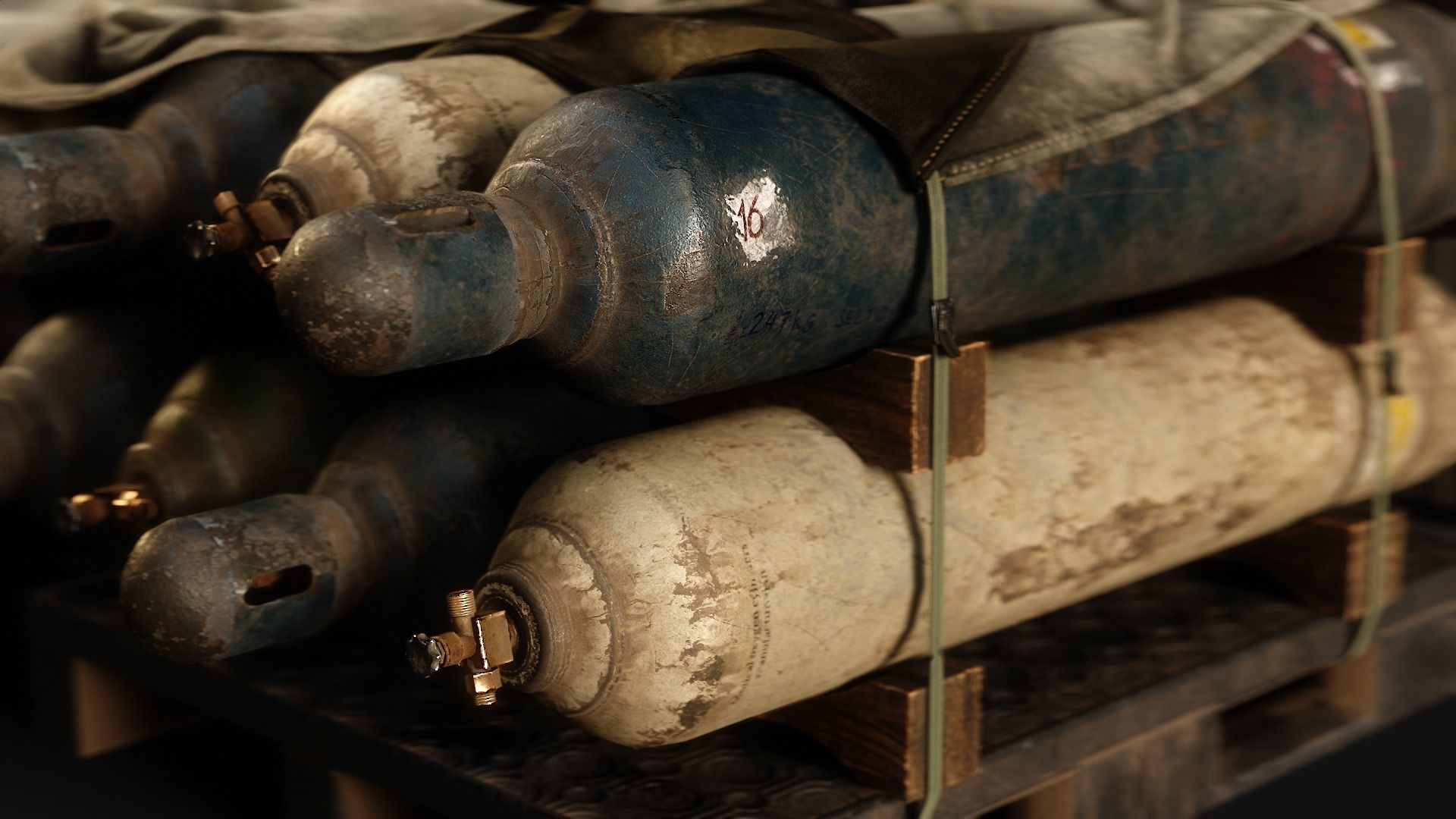 Military Cargo Vol 2 Low-poly 3D model_4