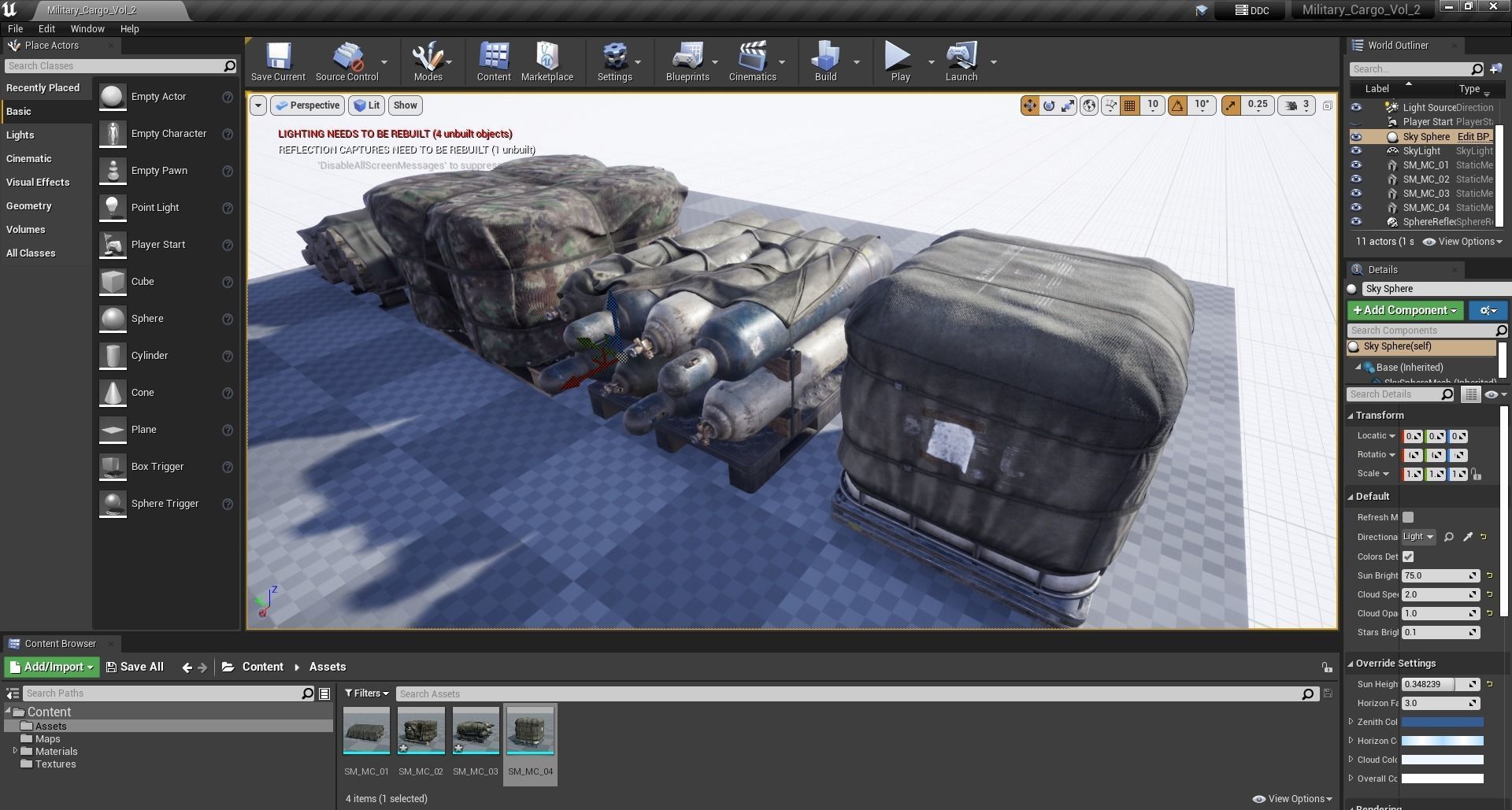 Military Cargo Vol 2 Low-poly 3D model_9