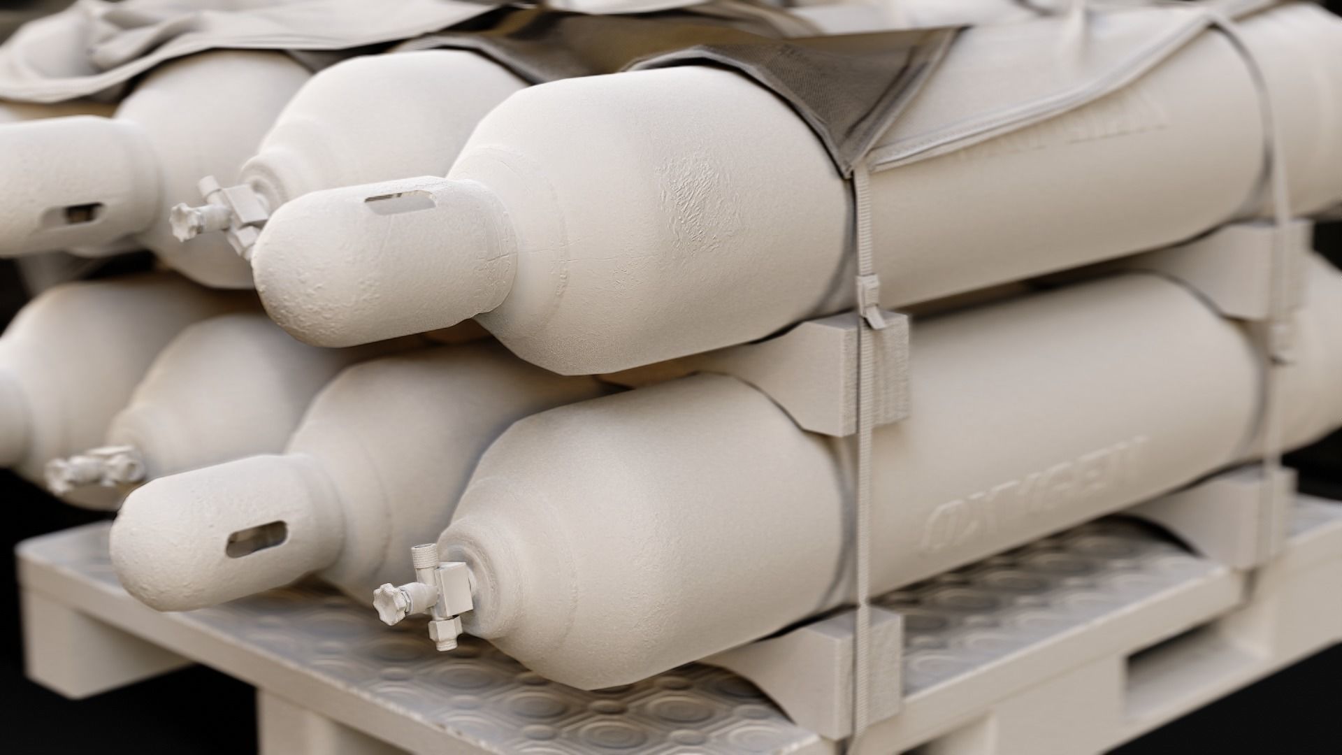 Military Cargo Vol 2 Low-poly 3D model_5