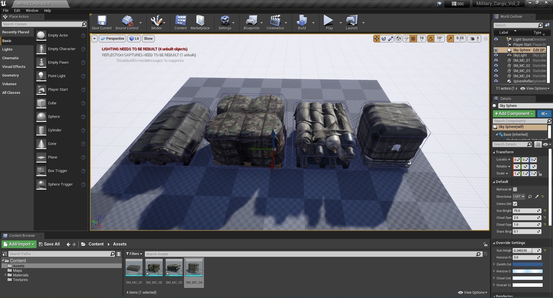 Military Cargo Vol 2 Low-poly 3D model_7