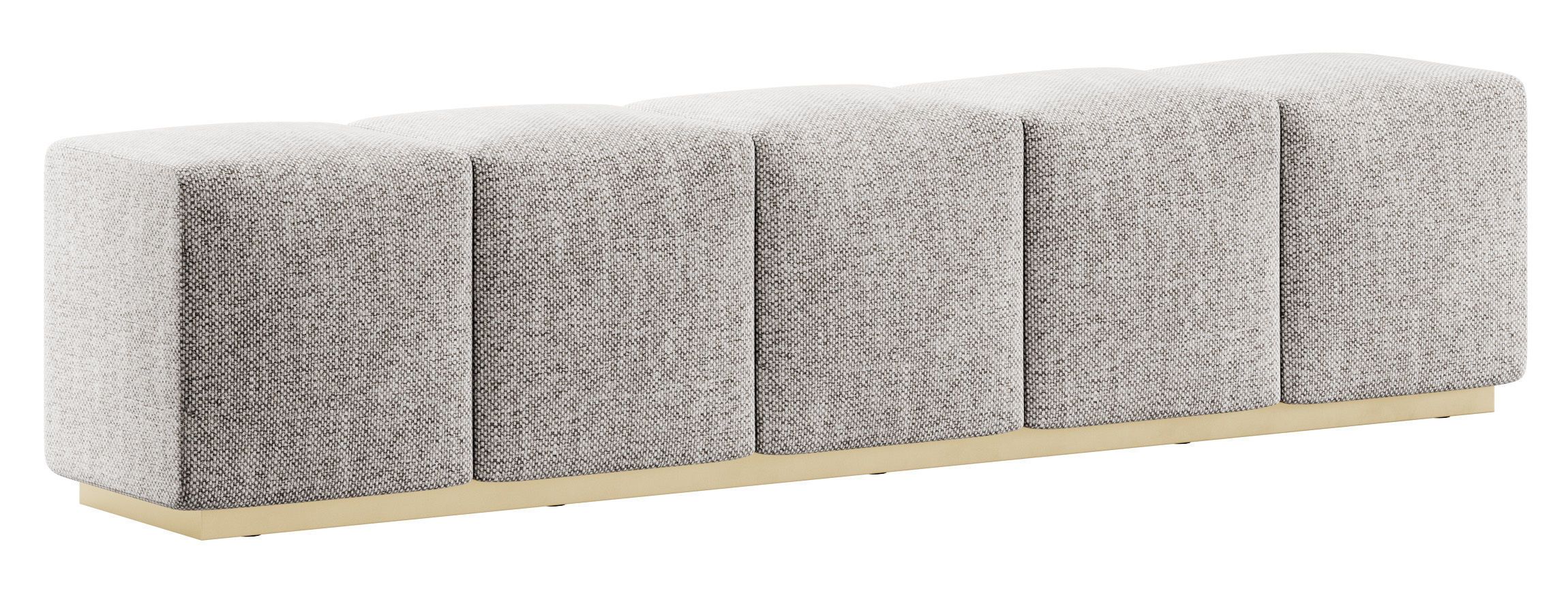 Venus Upholstered Bench by Rowen Homes 3D model_7