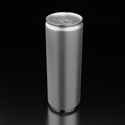 Red Bull Cans 3D model 7