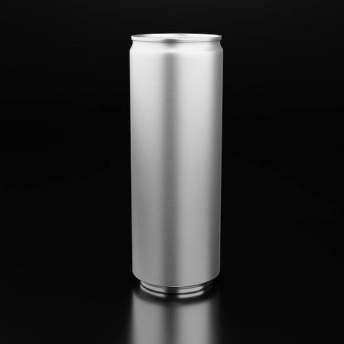 Red Bull Cans 3D model 6