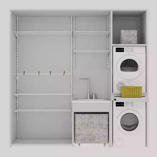 Bathroom Cabinet-01 3D model