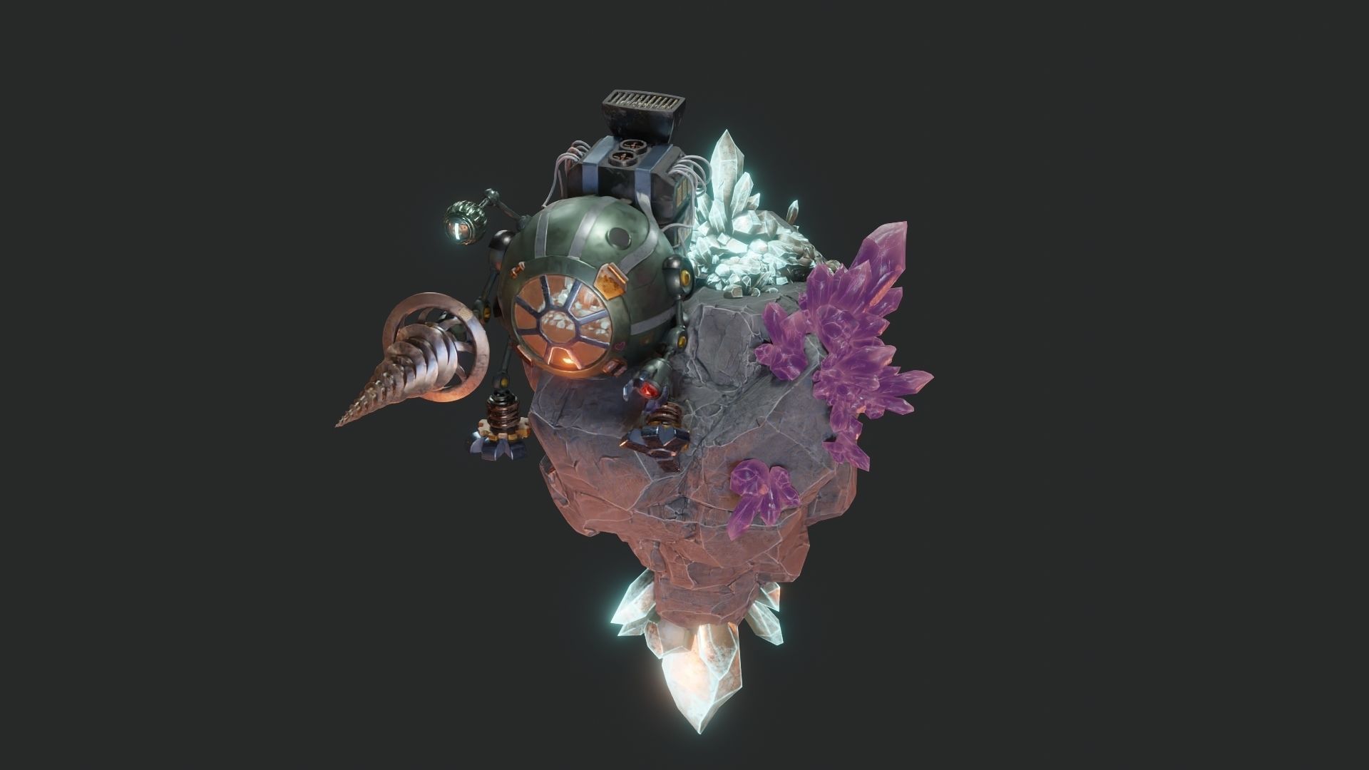 Mining Mech 3D model_25