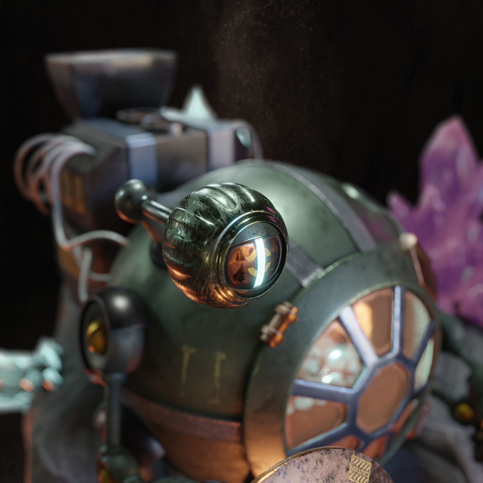 Mining Mech 3D model_11