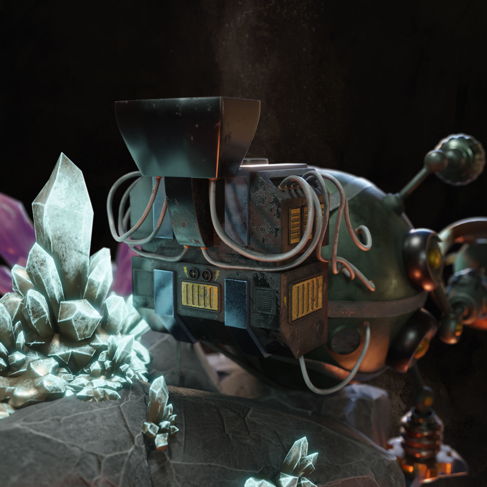 Mining Mech 3D model_8