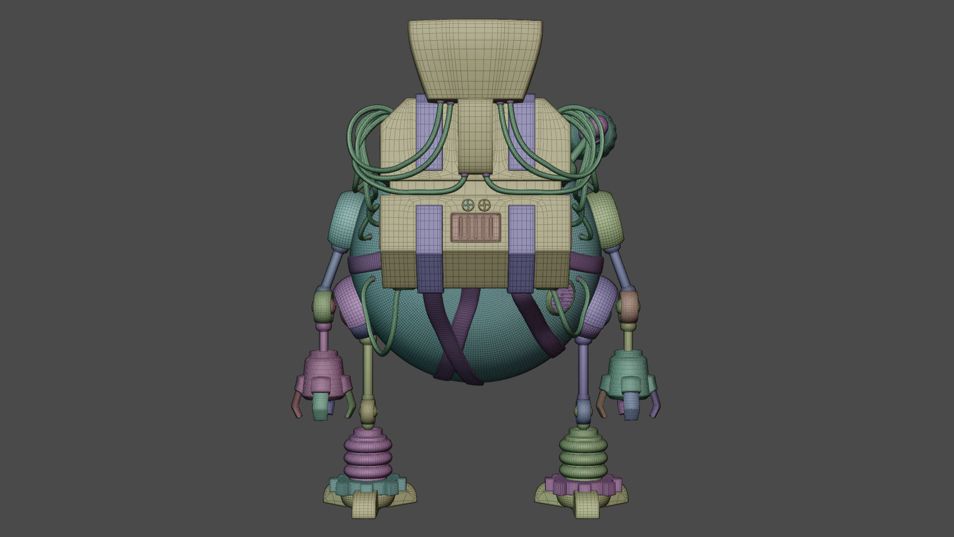 Mining Mech 3D model_16