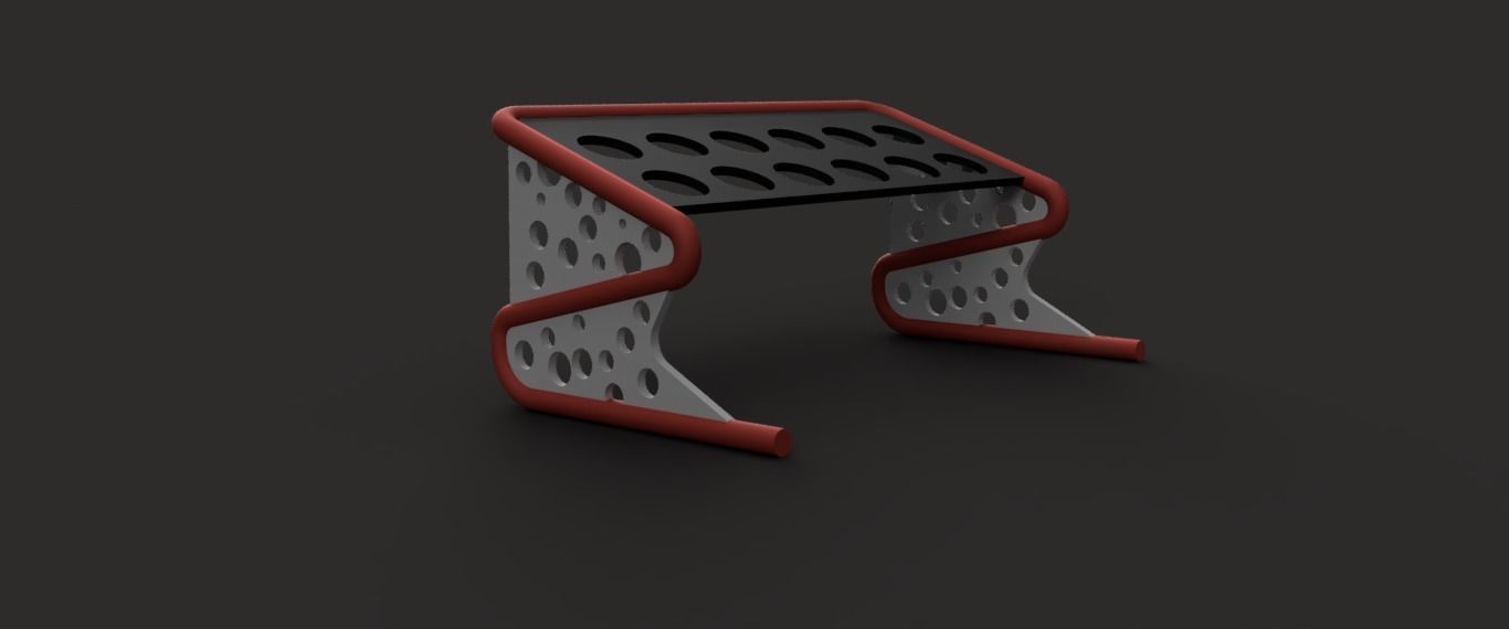 SOPORTE PARA PINTURAS 3D print model_3