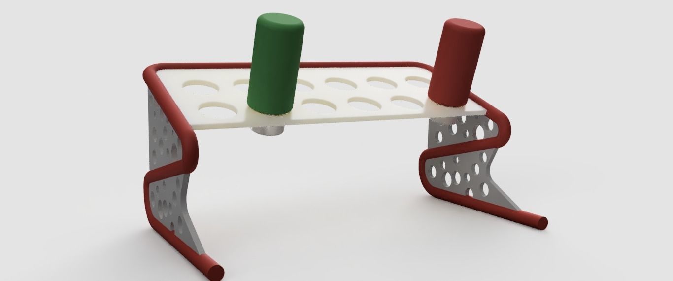 SOPORTE PARA PINTURAS 3D print model_4