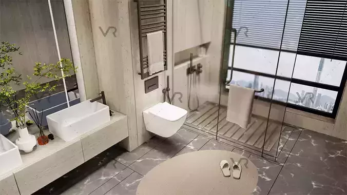 STONE MODERN BATHROOM