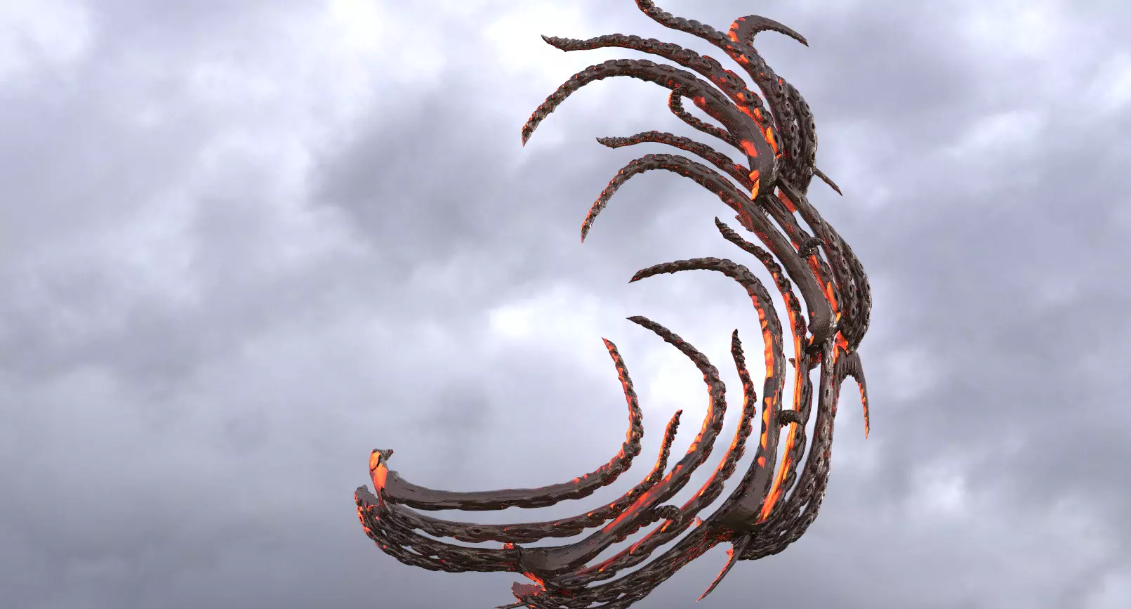 Cthulhu Arch squid 1 3D model