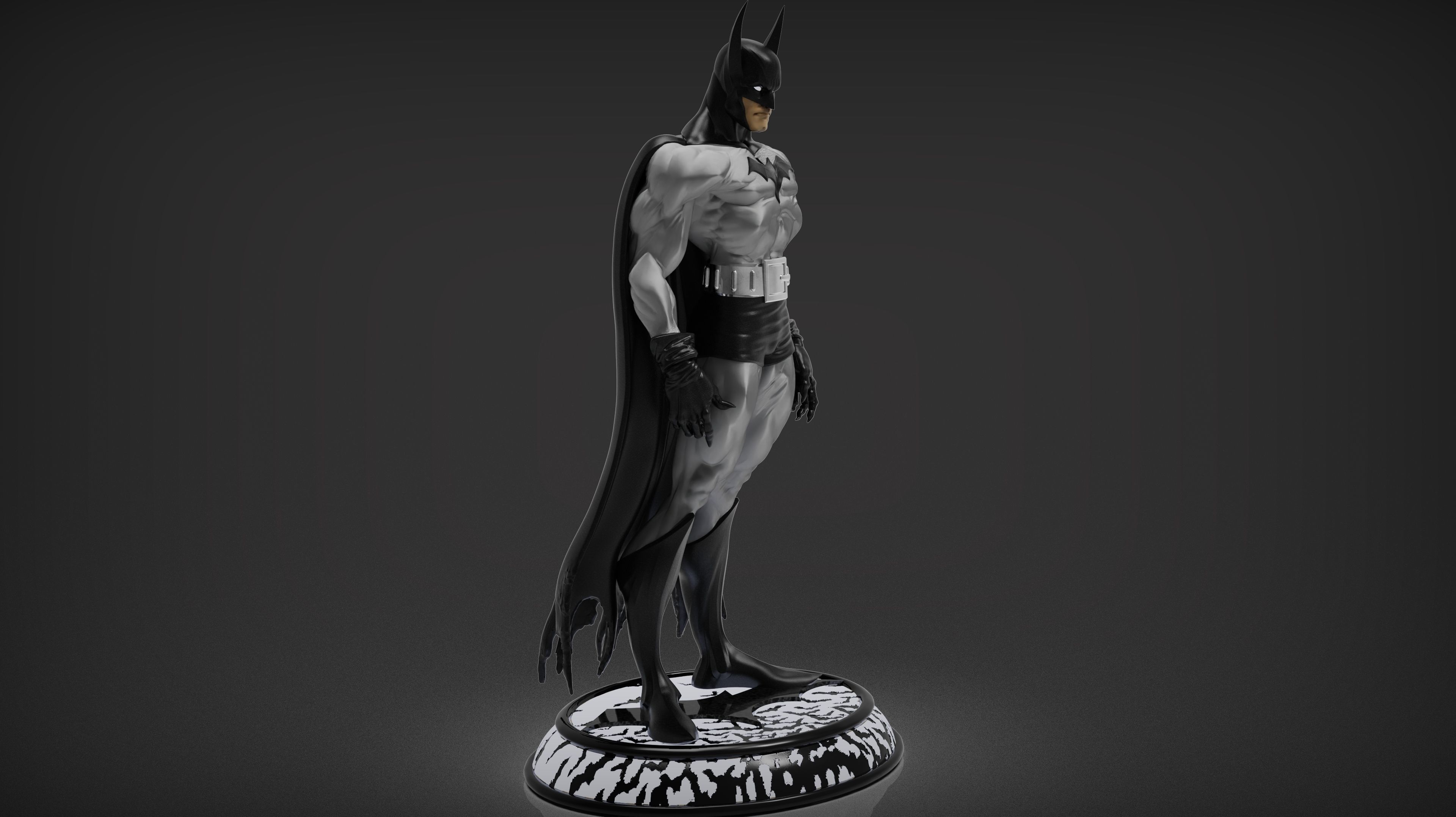 Batman The  Caped Crusader 3D print model_4