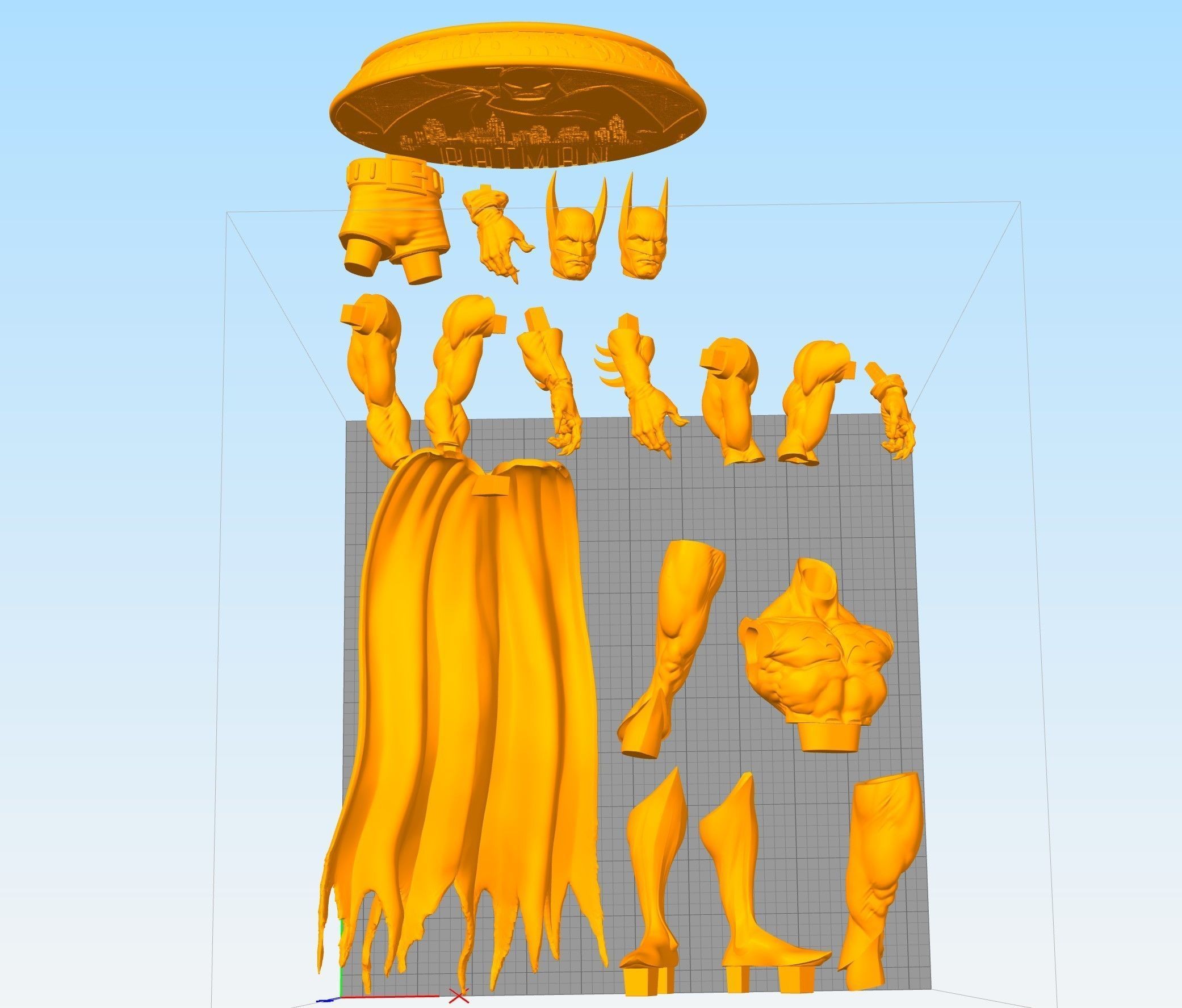 Batman The  Caped Crusader 3D print model_13