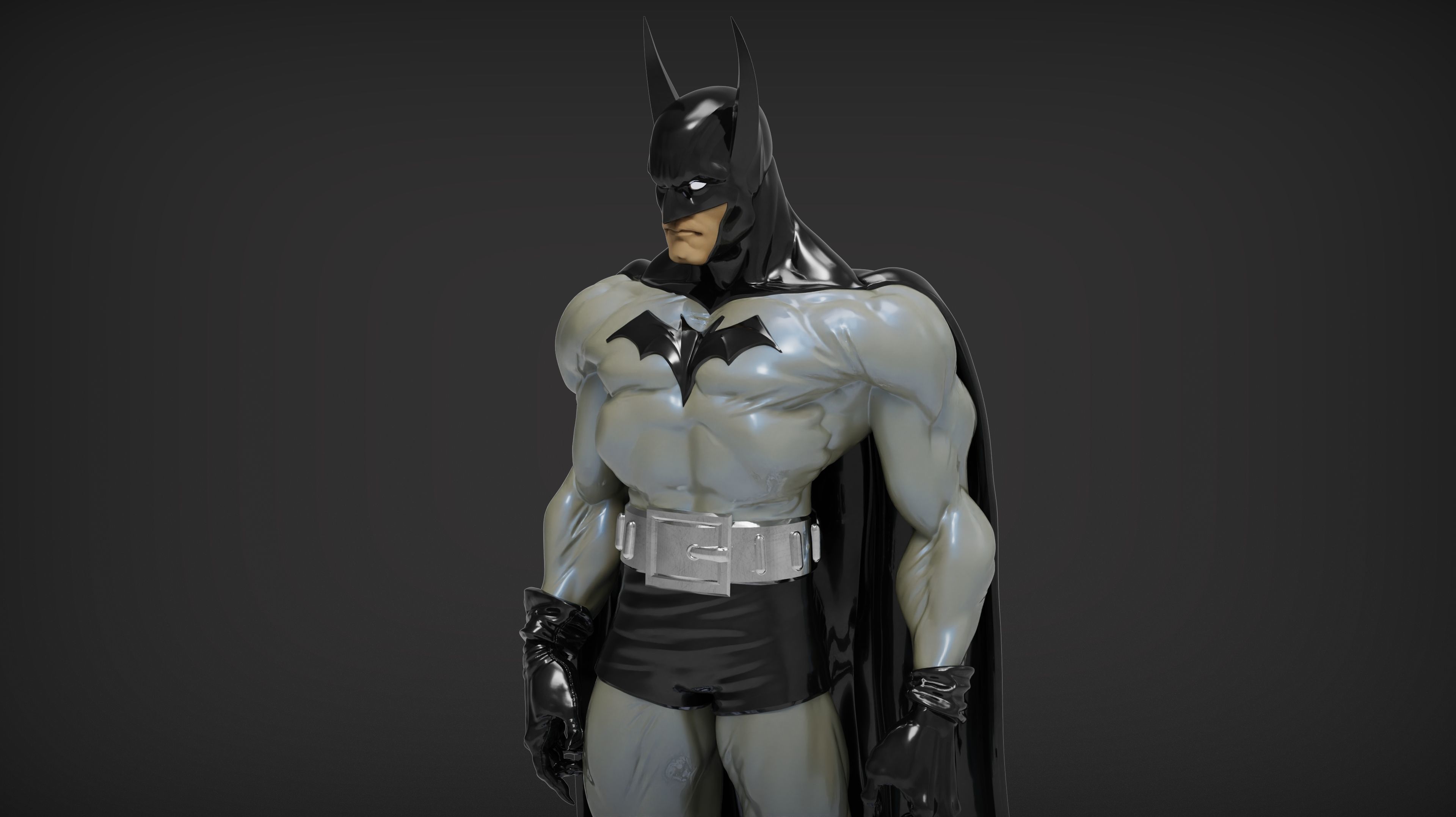 Batman The  Caped Crusader 3D print model_9
