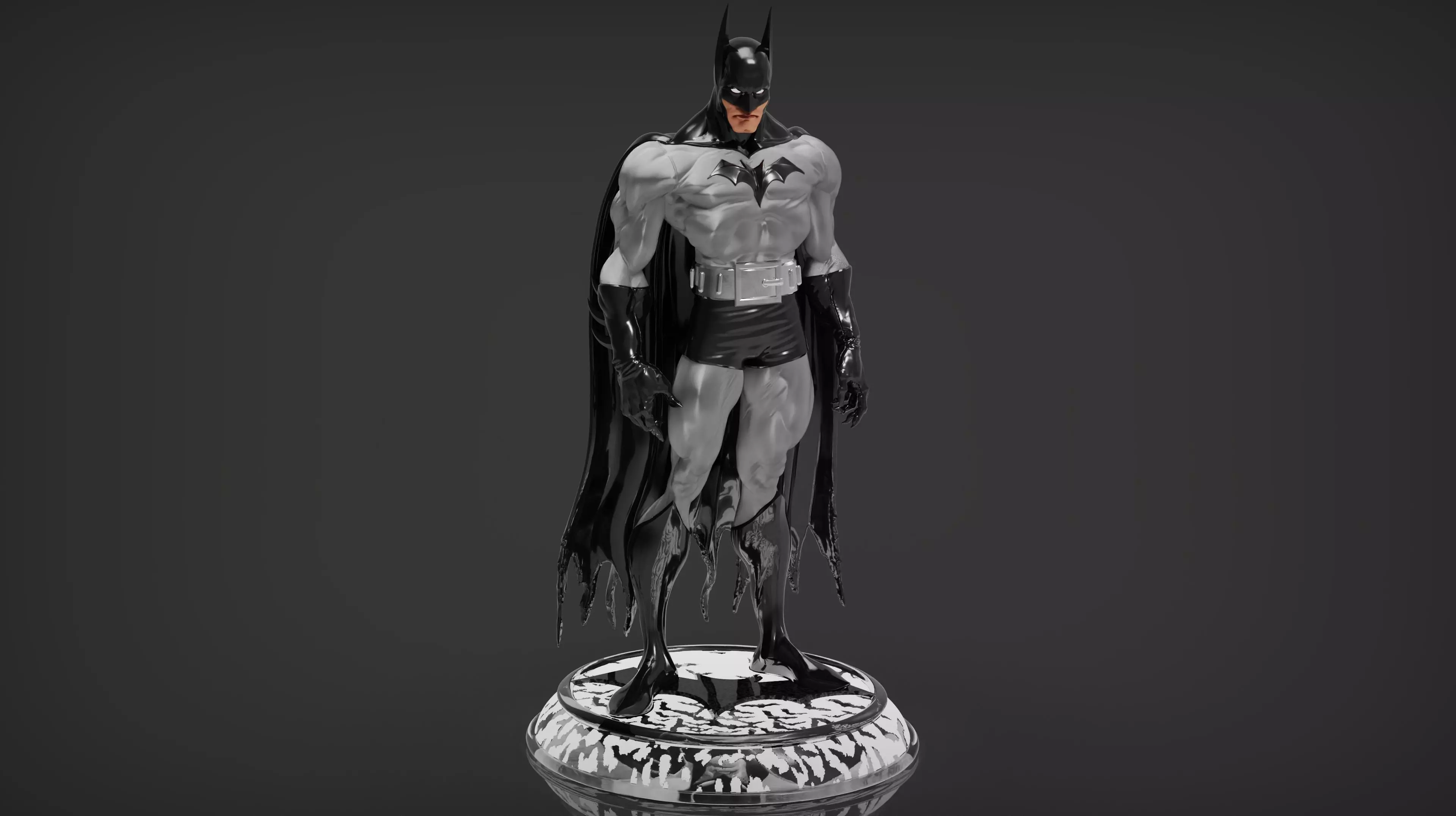Batman The  Caped Crusader 3D print model_0