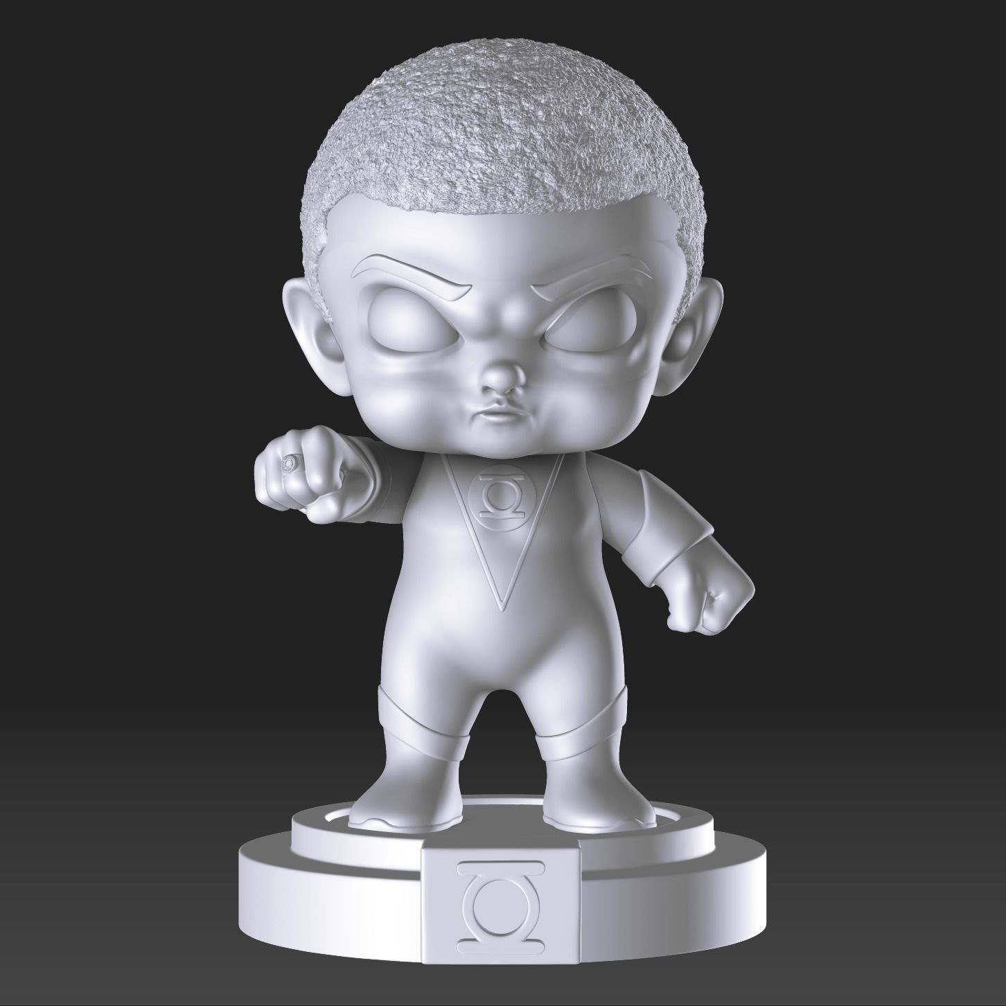 FOFUXO GREEN LANTERN 3D print model_6