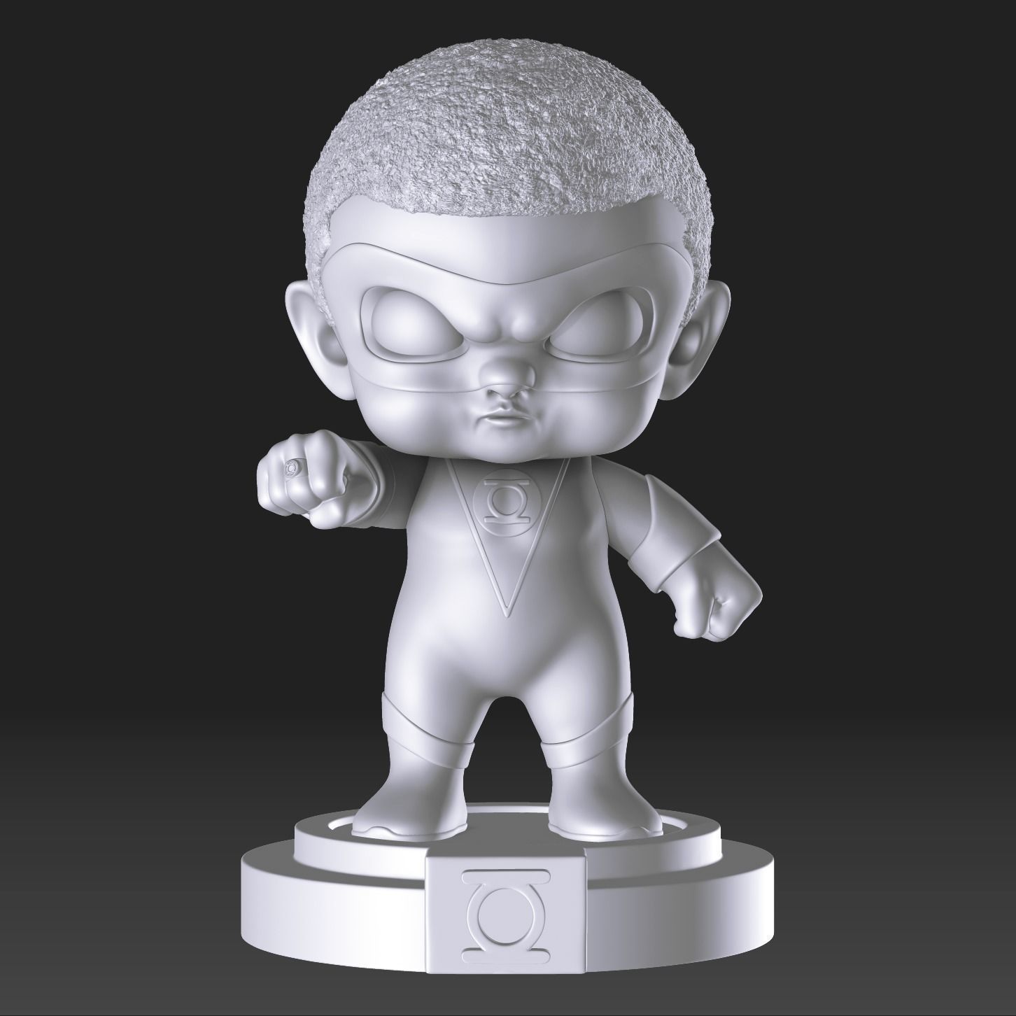 FOFUXO GREEN LANTERN 3D print model_7