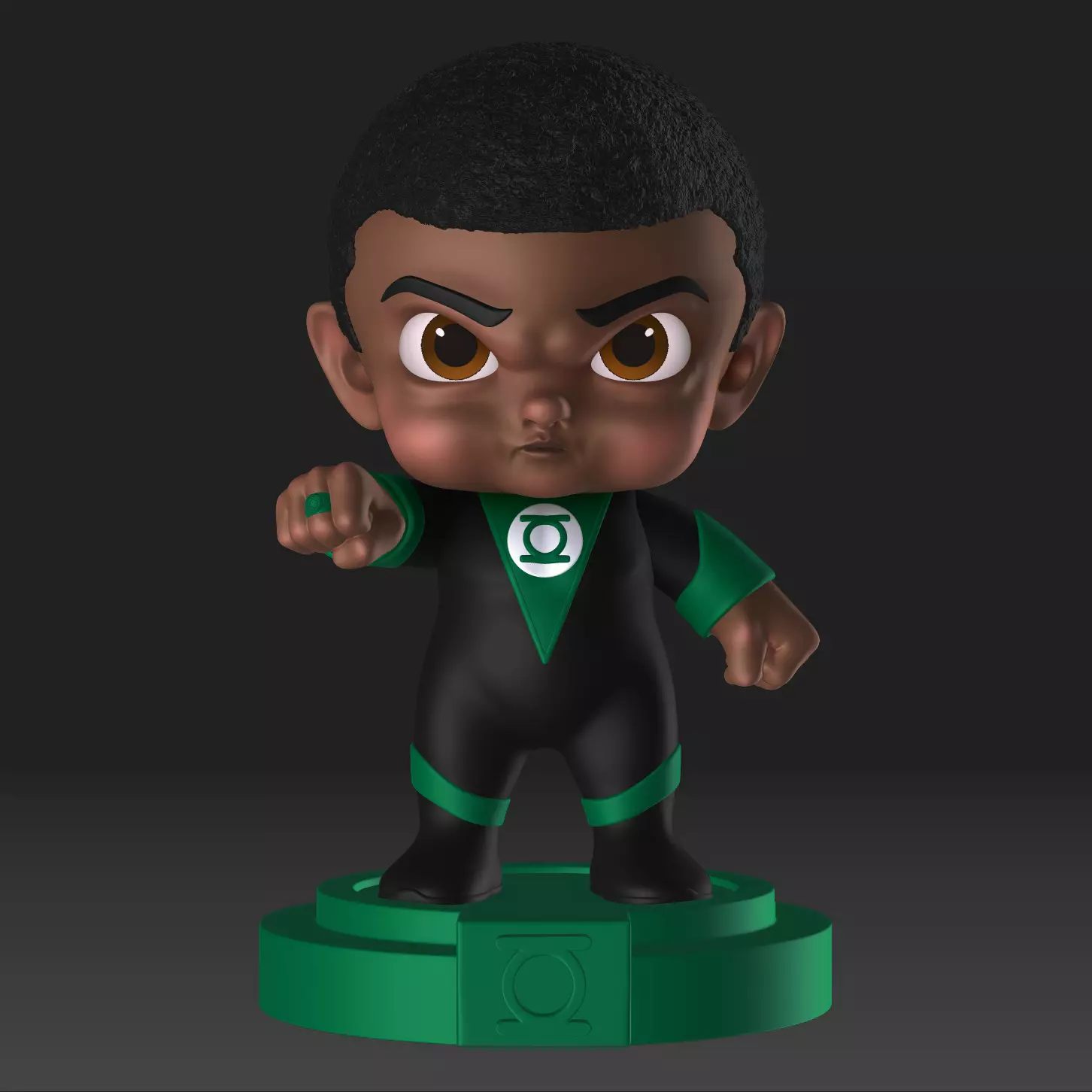 FOFUXO GREEN LANTERN 3D print model_0