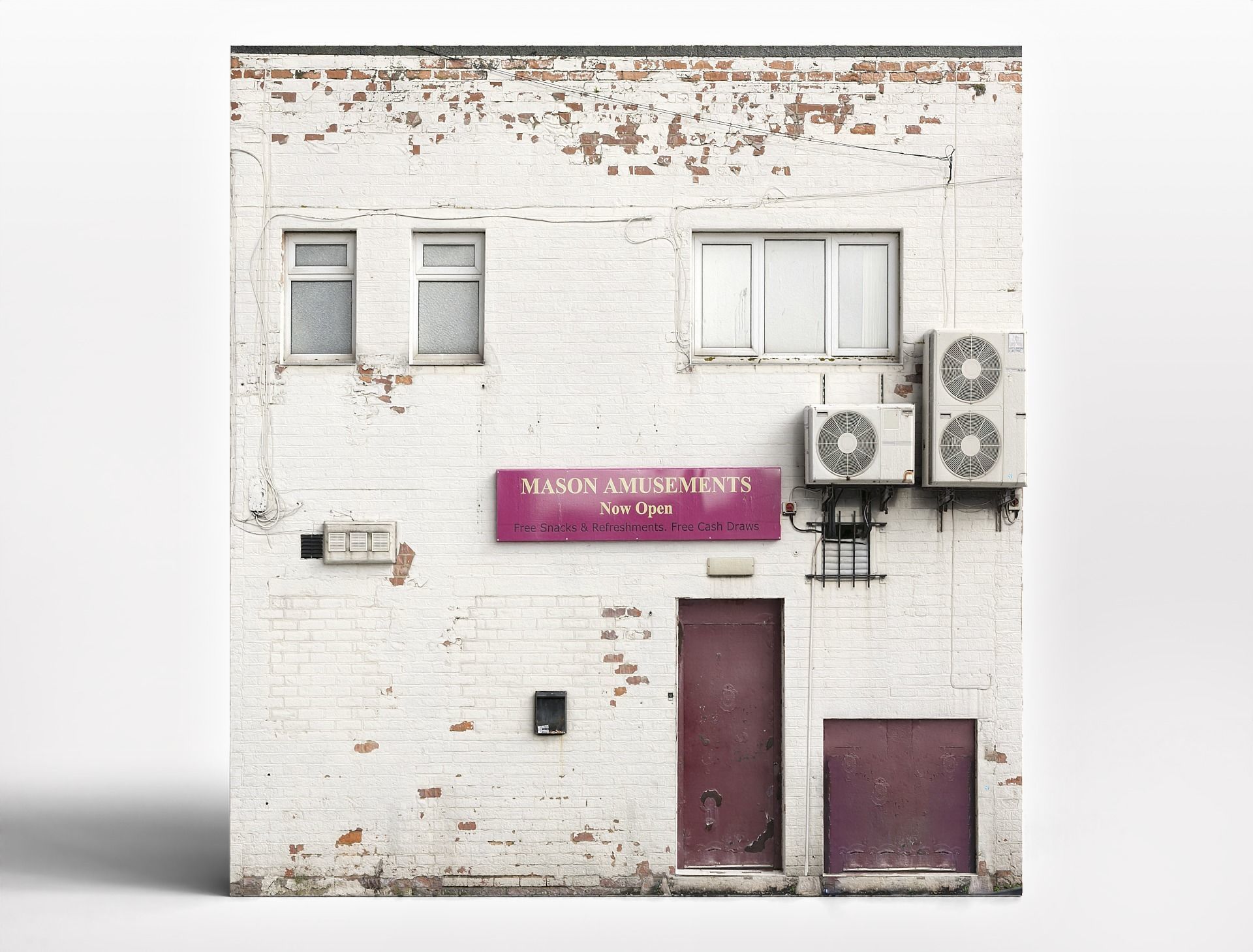 Old Apartment-Office Asset Free low-poly 3D model_4