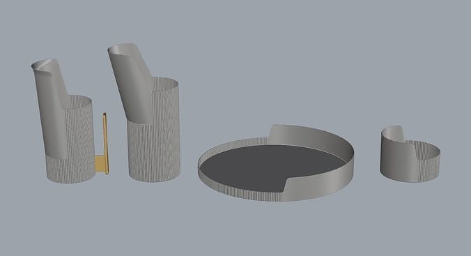 George Jensen Urkiola Drinks Set Free 3D model