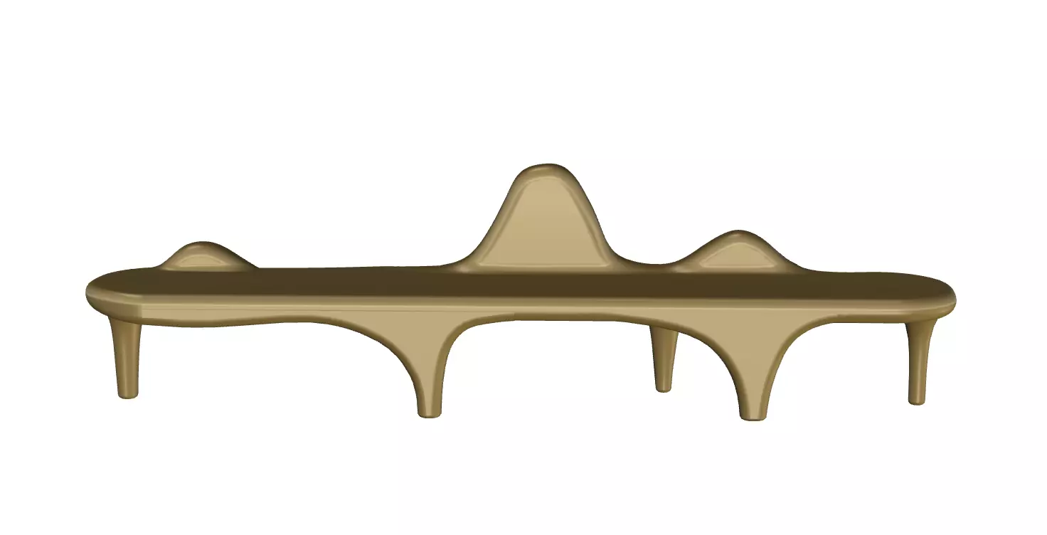 Atelier Saigon Bench Free 3D model