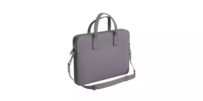 Luxury Blue Leather Hand Bag