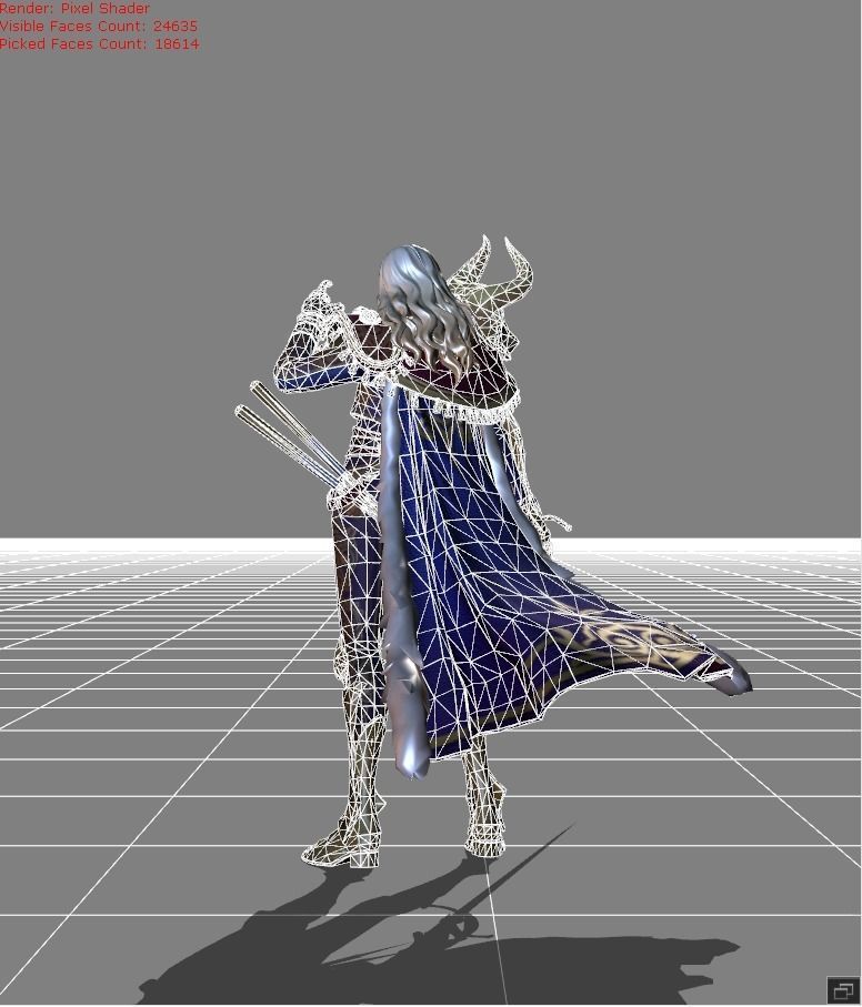Lancelot Royal Matador Low-poly 3D model_7