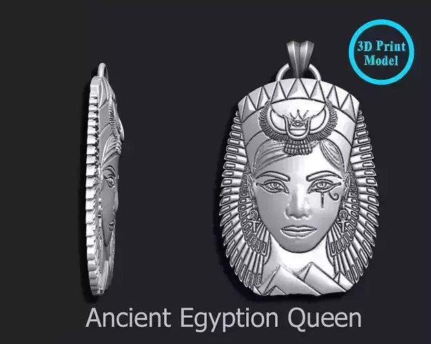 Ancient Egyption Queen pendant 