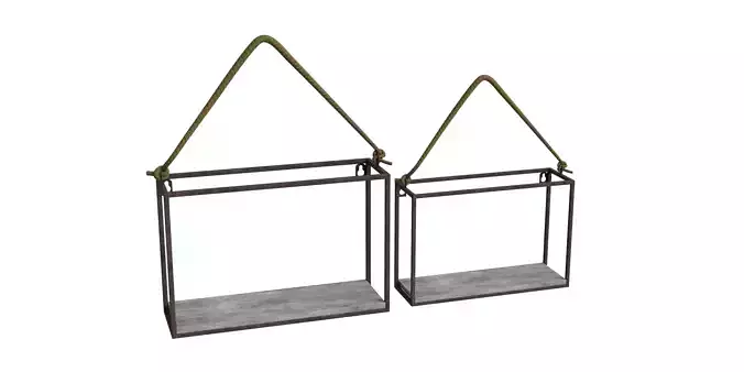 Rustic Industrial Shelf