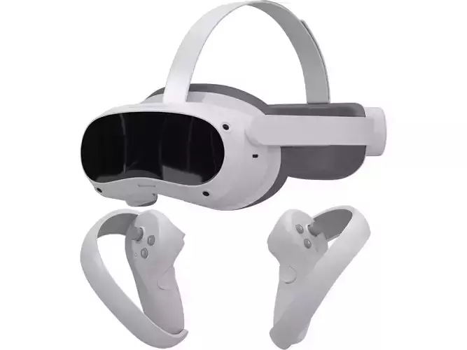 Pico 4 with Controllers 3D model