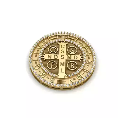 Saint benedict medal pendent