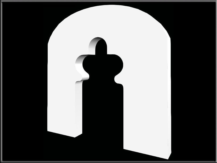 Trefoil arch 08 Low-poly 3D model_3