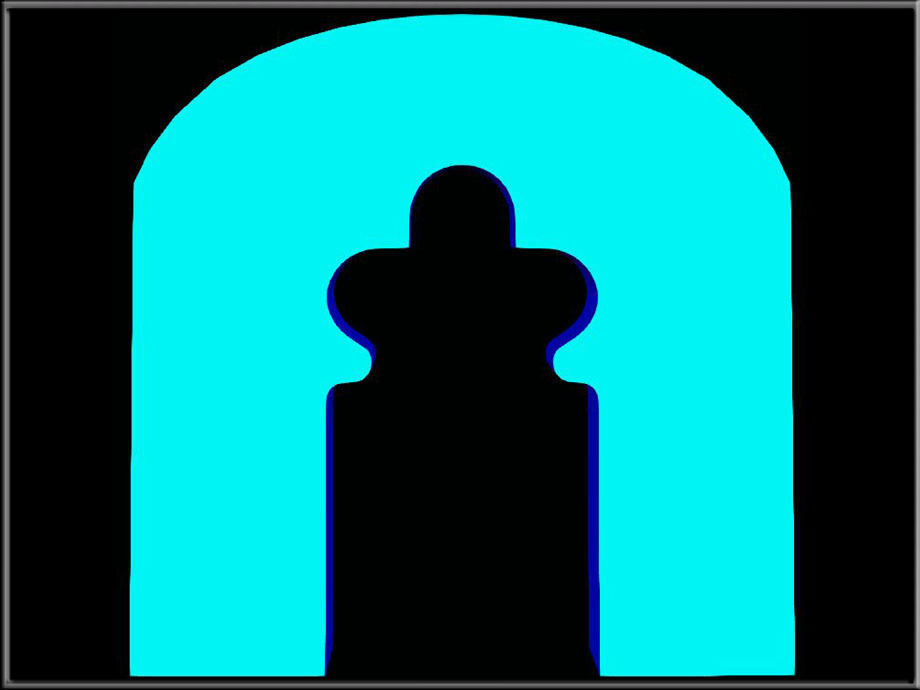 Trefoil arch 08 Low-poly 3D model_1