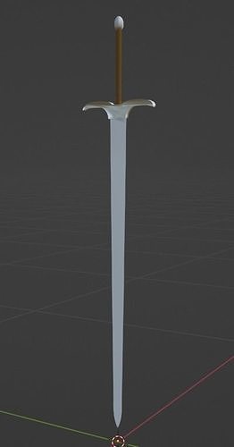 Simple Sword 3D model