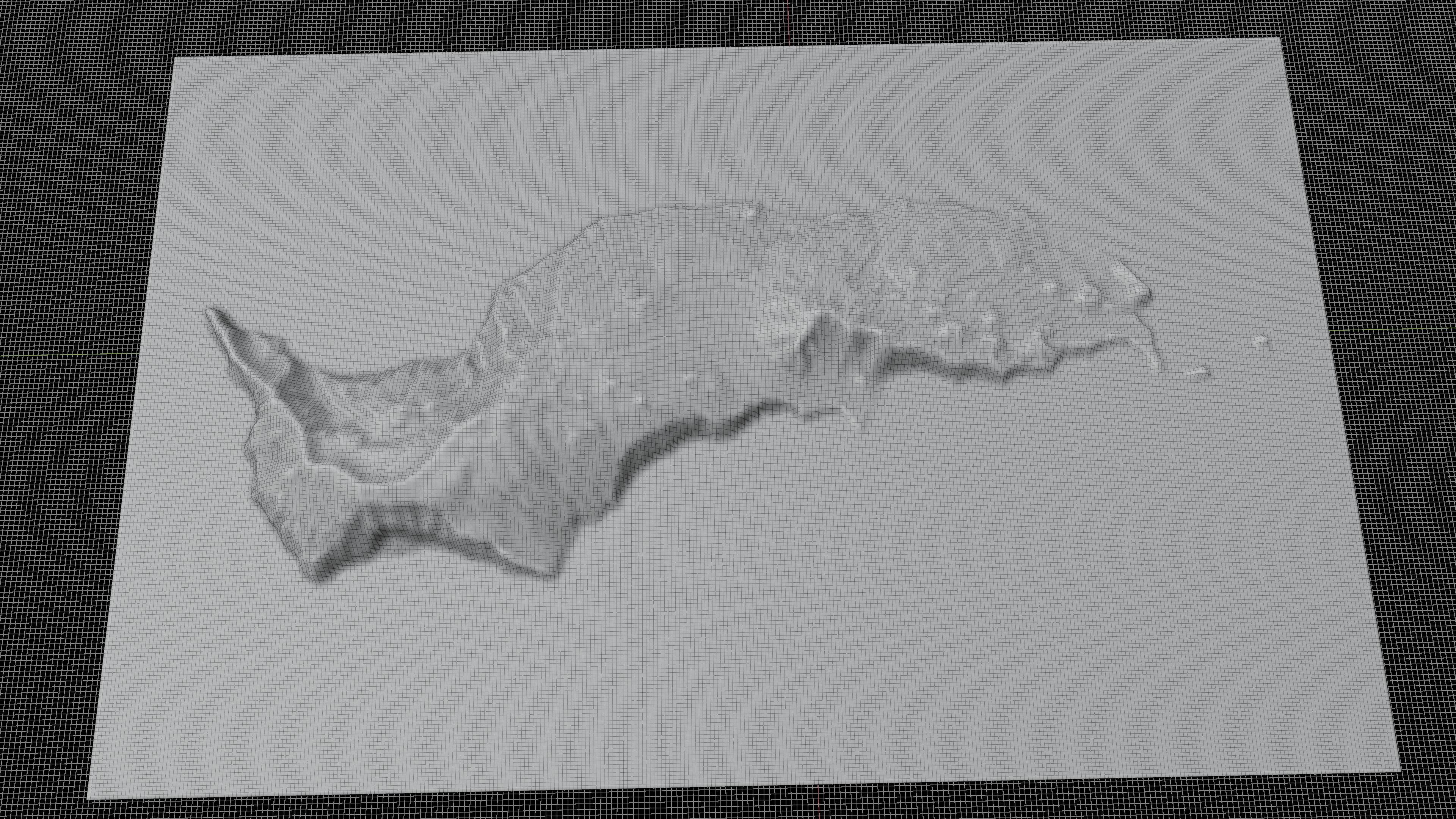 guadalupe island 3d model terrain 3D model_8