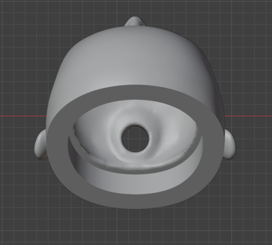 3d digital model Female head for bjd doll STL OBJ files 3D print model_8