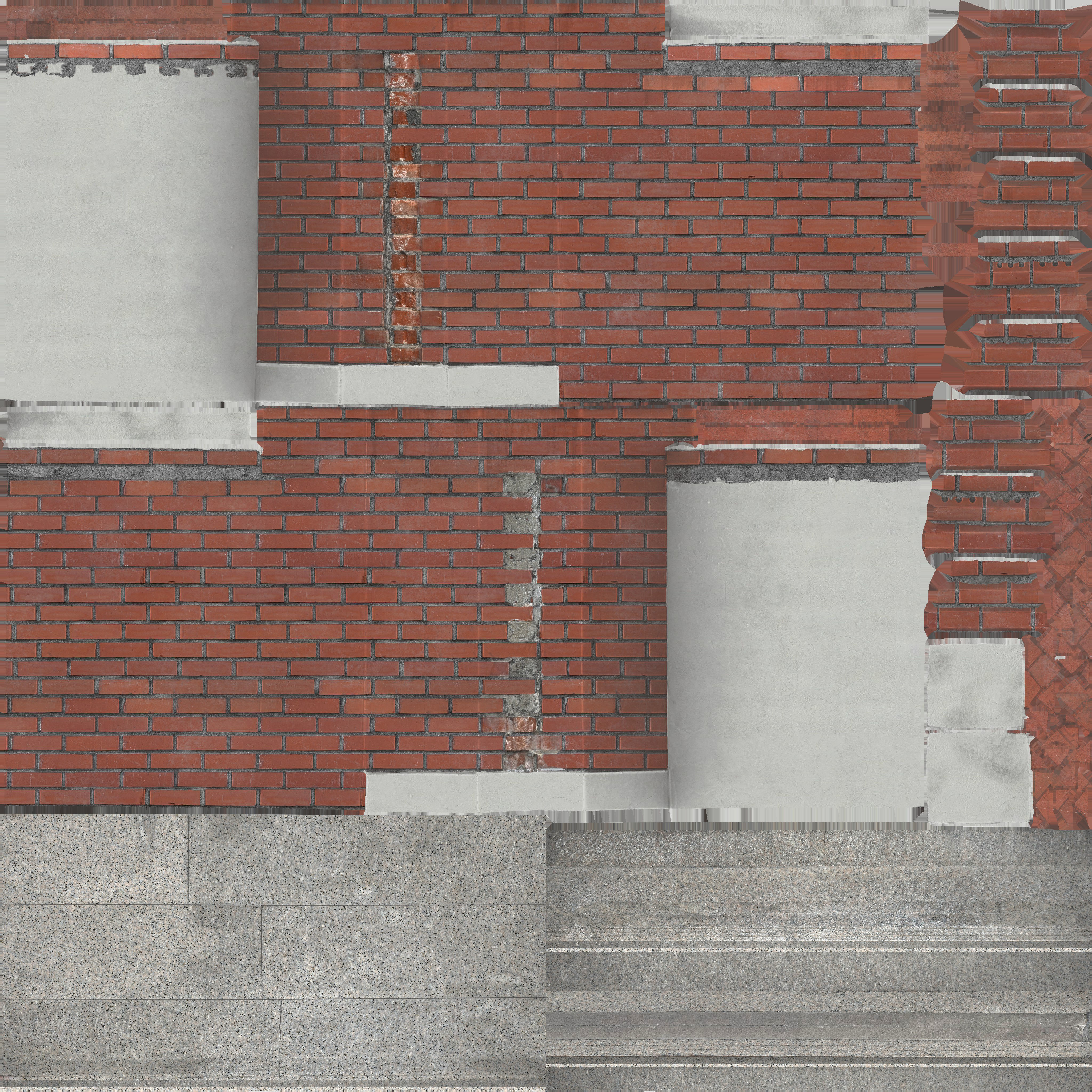 Game Ready Old Villar Enterance Low-poly 3D model_14