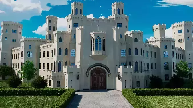 Castle 3D Model
