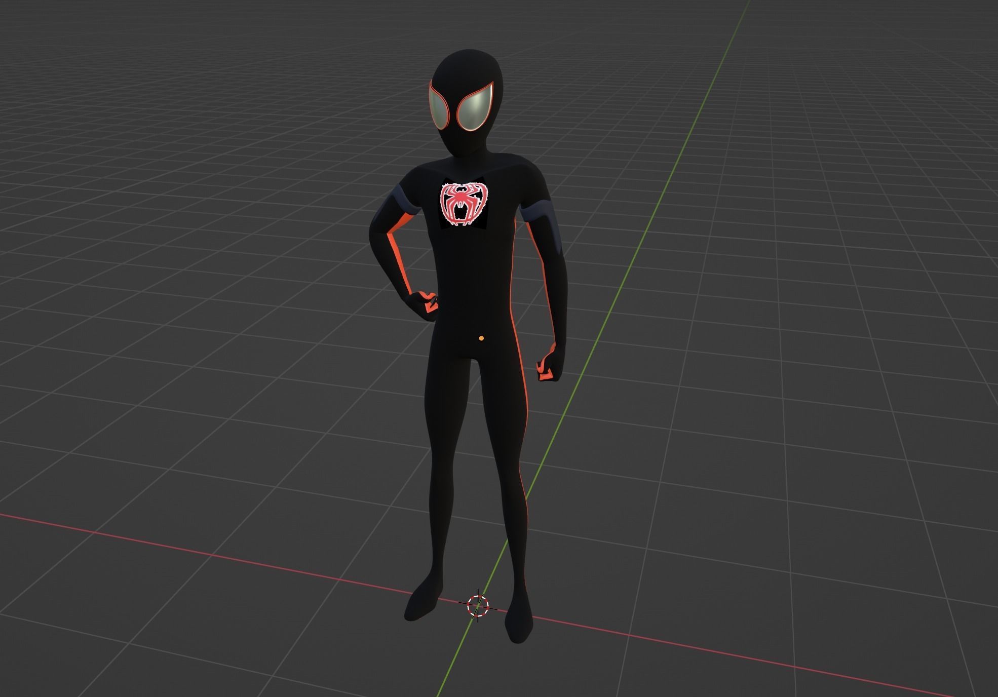 Miles Morales SpiderMan Across the Spider Verse 3D model_4
