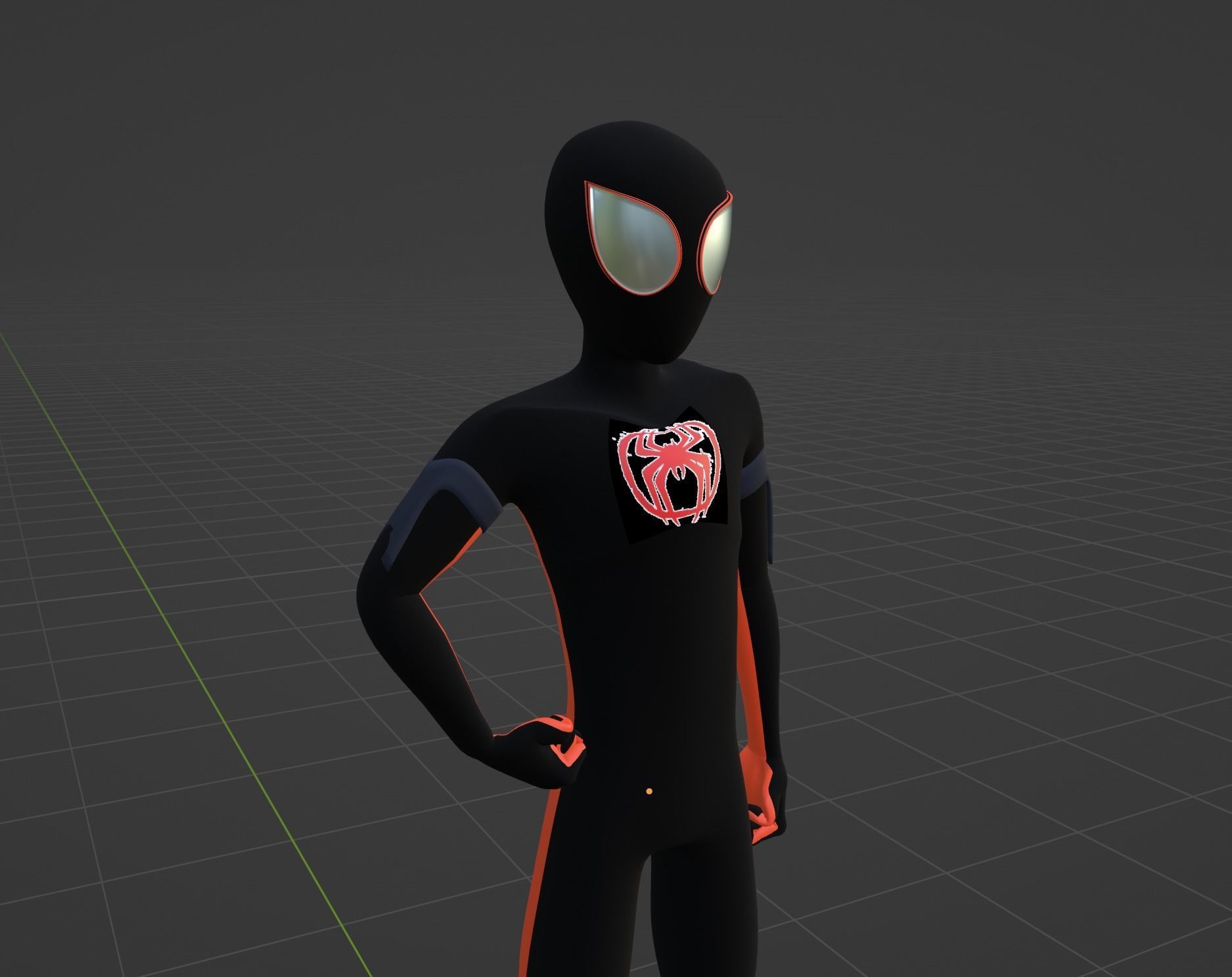 Miles Morales SpiderMan Across the Spider Verse 3D model_6