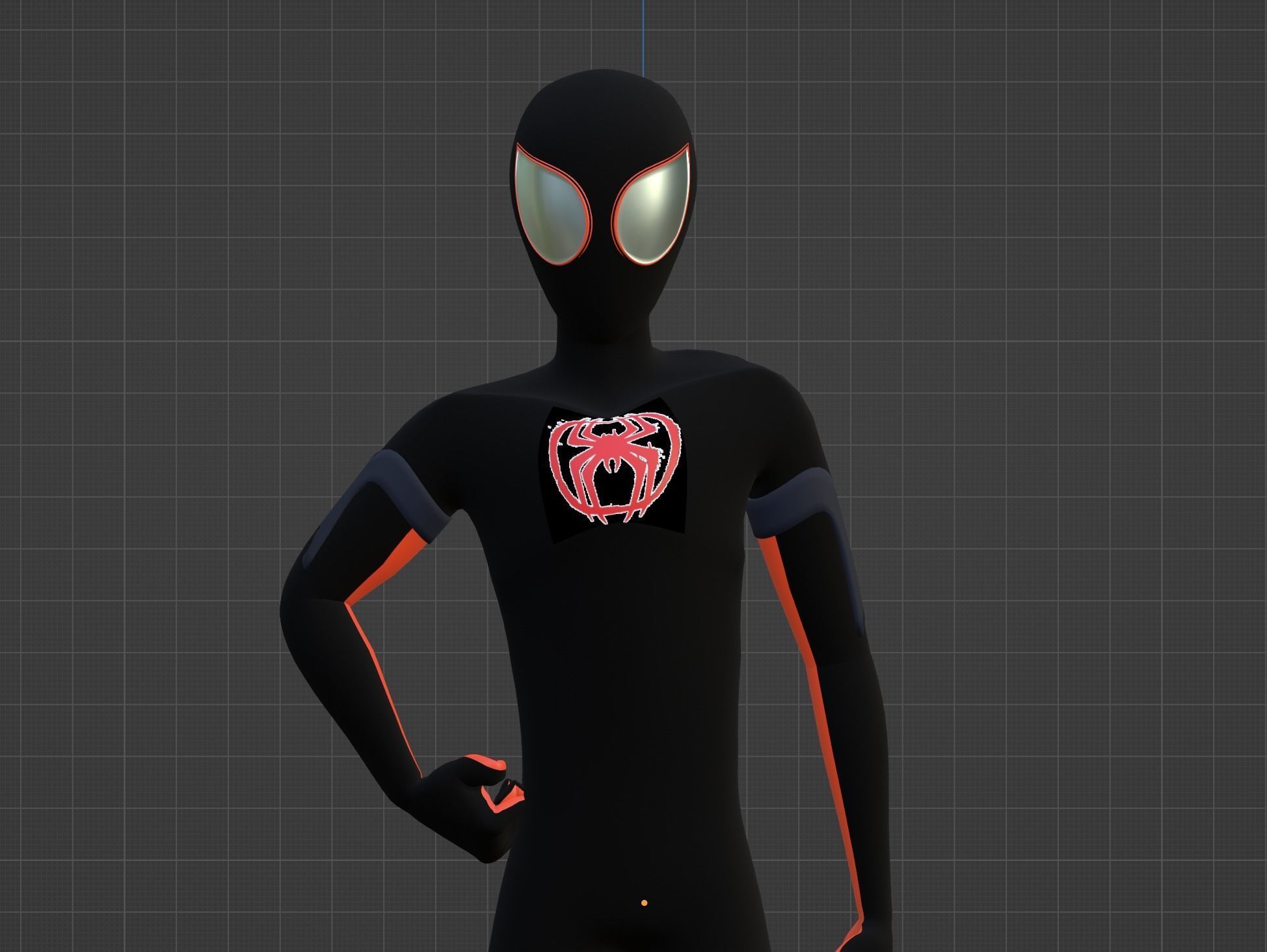 Miles Morales SpiderMan Across the Spider Verse 3D model_7