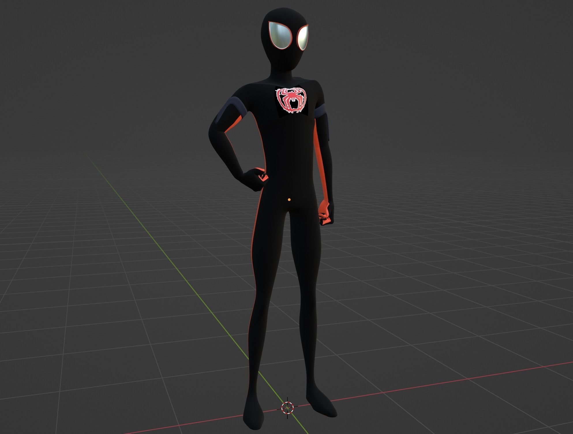 Miles Morales SpiderMan Across the Spider Verse 3D model_3