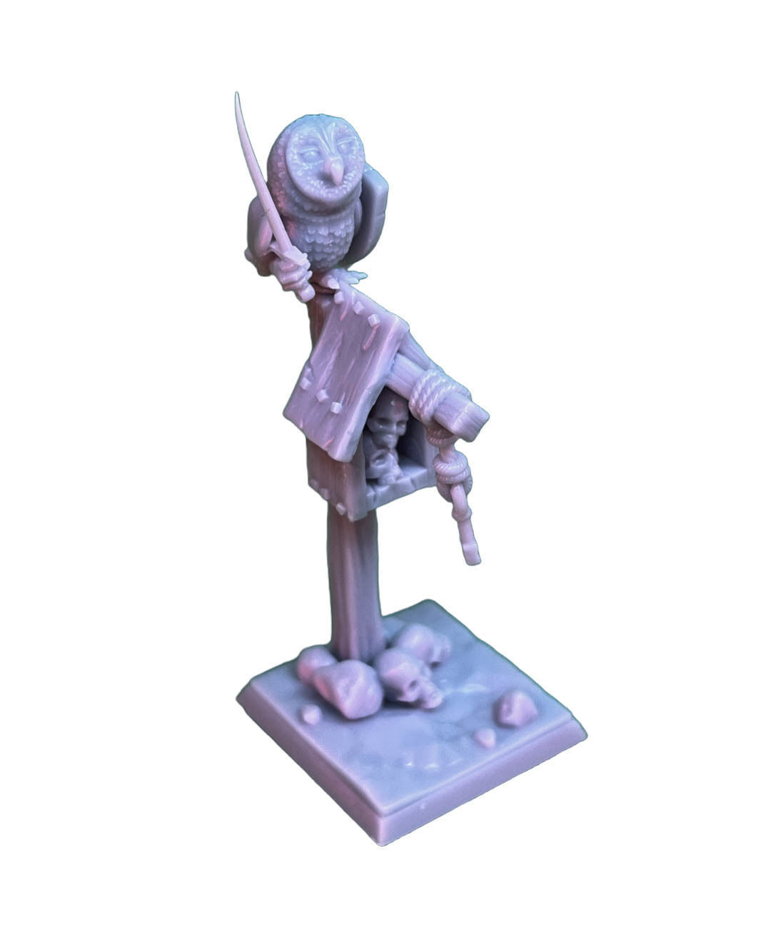 Owl Knight 3D print model_2