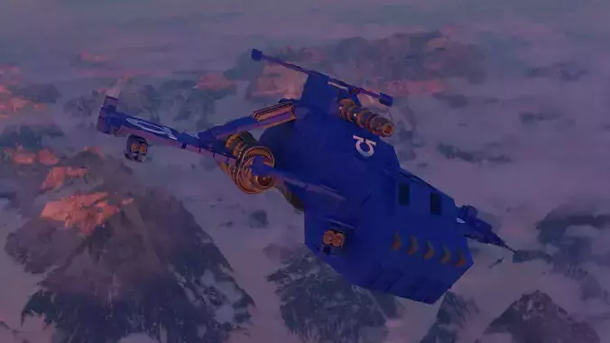 Thunderhawk Gunship  3D model