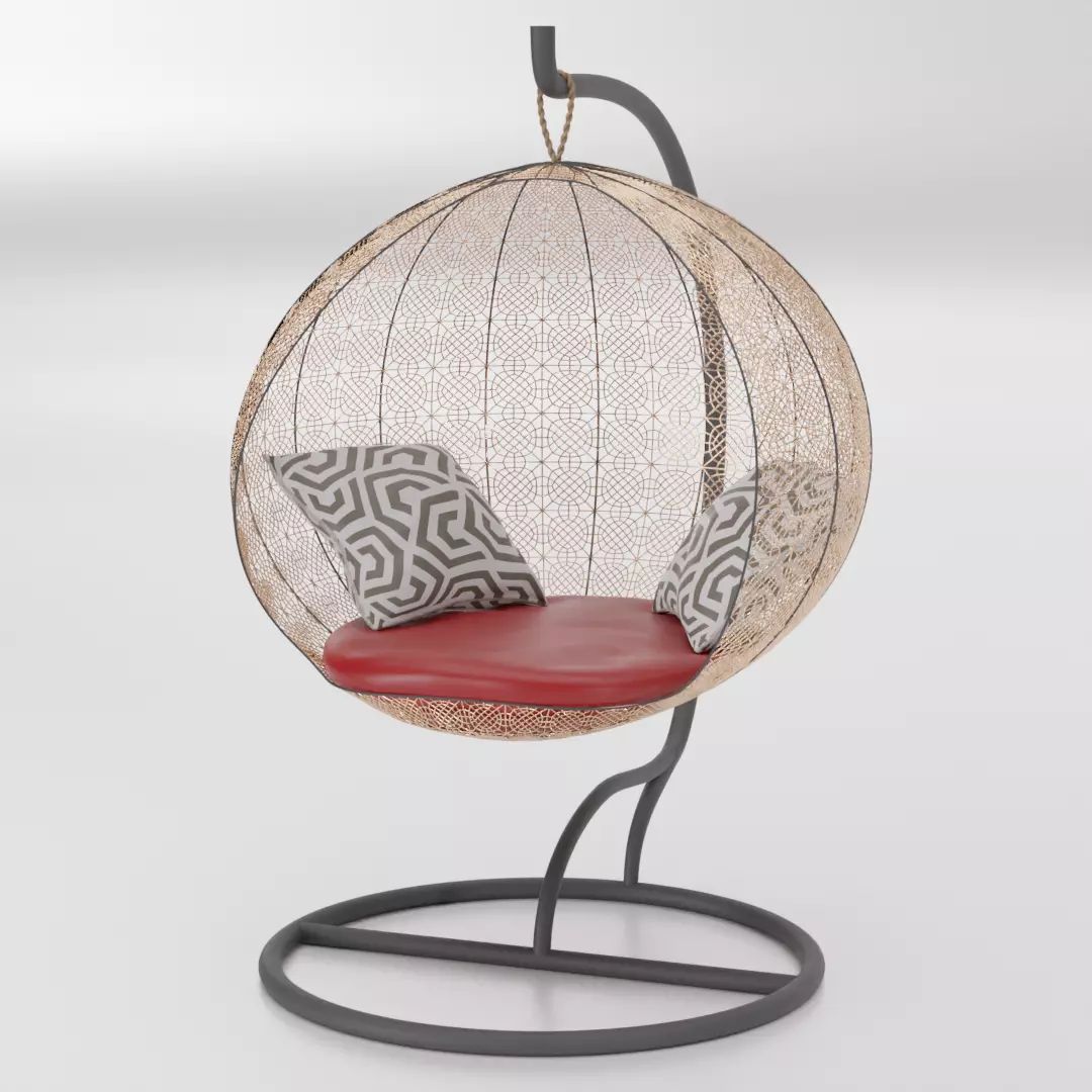 Hanging Chair 3D model_0