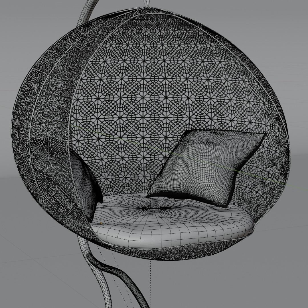 Hanging Chair 3D model_5