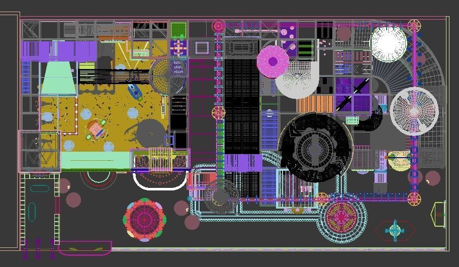 Indoor amusement park  Happy Castle Naughty Fort 3D model_11